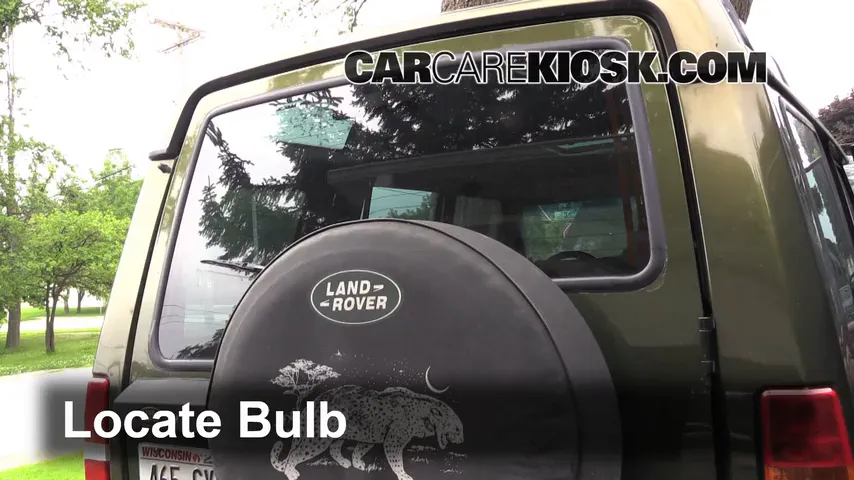 1998 Land Rover Discovery LSE 4.0L V8 Éclairage Feu de freinage central (remplacer l'ampoule)
